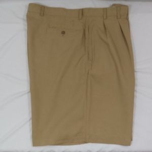 Mens Textured Golf Shorts Size 42 Consensus Golf